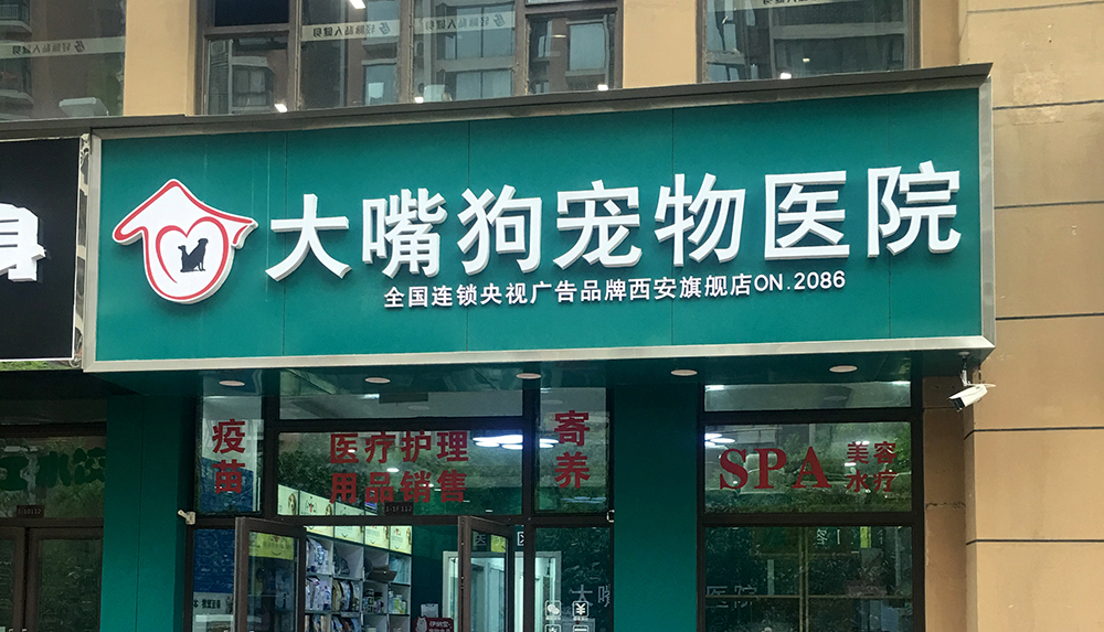 陕西西安大嘴狗宠物医院